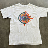 graphic sun art tee White X LARGE