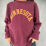 RED MINNESOTA CREW LARGE