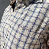 LACOSTE CHECK SHIRT MEDIUM