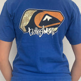 QUIKSILVER BLUE TEE XLARGE