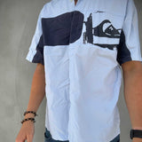 QUIKSILVER BLUE SHIRT XLARGE