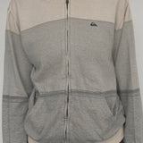 QUIKSILVER GREY JACKET MEDIUM