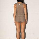 Lounge Shorts - Carob Stripe