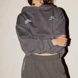 Mellow Hood - Racer Swirl - Slate Grey