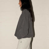 Premium Scar Qtr Zip - Mottled Grey