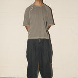 Pleated Jeans - Smoke Wash
