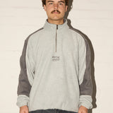 Polar Qtr Zip - Grey Marle/Orca