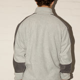 Polar Qtr Zip - Grey Marle/Orca