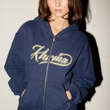Sport Zip Hoodie - Twilight Blue