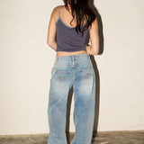 Straight Leg Jeans  - Misty Wash